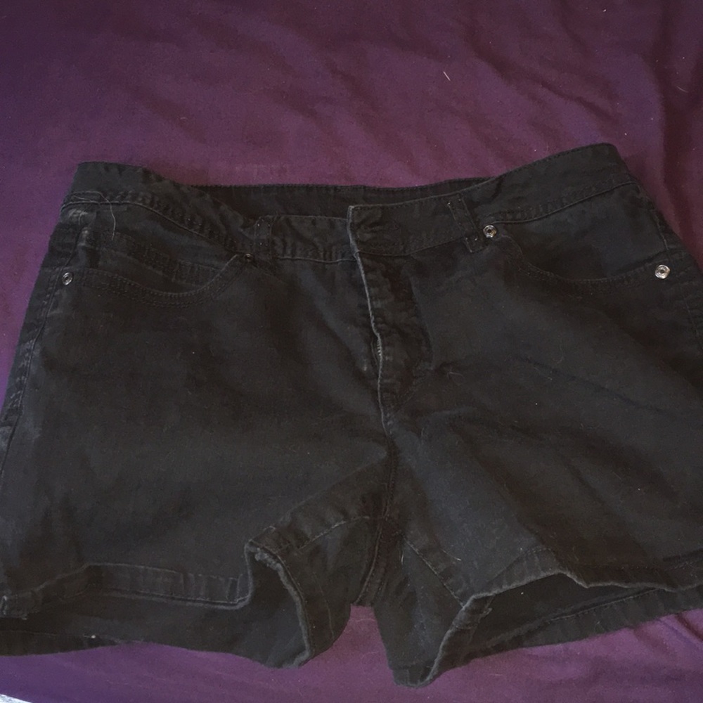 Black shorts
